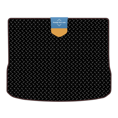 Fits Volkswagen Tiguan 2007-2016 Boot Mat in 3mm Rubber with Coloured Stitch