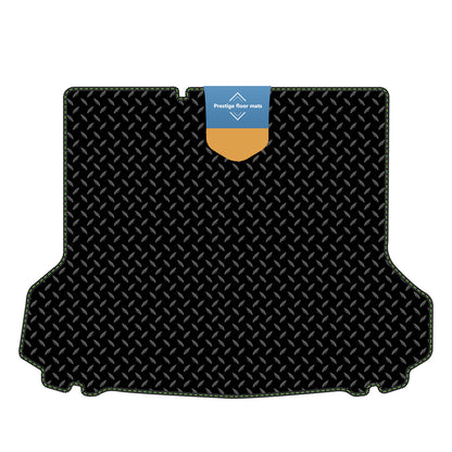 Fits Volkswagen ID.4 2021 on Boot Mat in 3mm Rubber with Coloured Stitch Edge