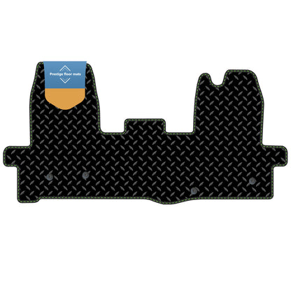 Fits Ford Transit MK8 2016 On  Black 3mm Rubber with Coloured Stitch Edge