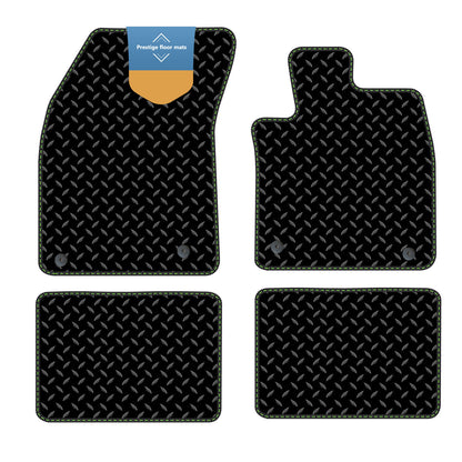 Fits Ford Focus 2018 on Black 3mm Rubber with Coloured Stitch Edge