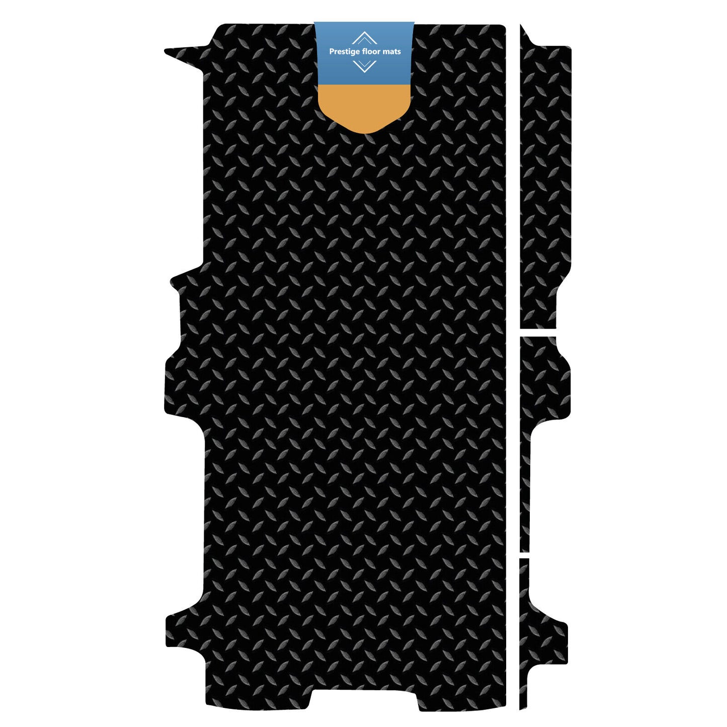 Fits Ford Transit Custom L2 LWB  with Liner Fitted 2024 on Tailored Van Rear Mat