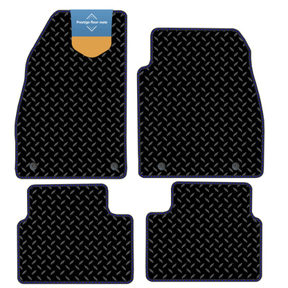 Fits Vauxhall Insignia 2008-2013 Black 3mm Rubber with Coloured Stitch Edge