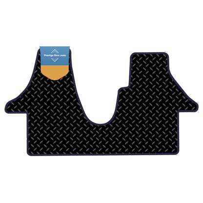 Fits Volkswagen T5 2003-2015 Black 3mm Rubber with Coloured Stitch Edge