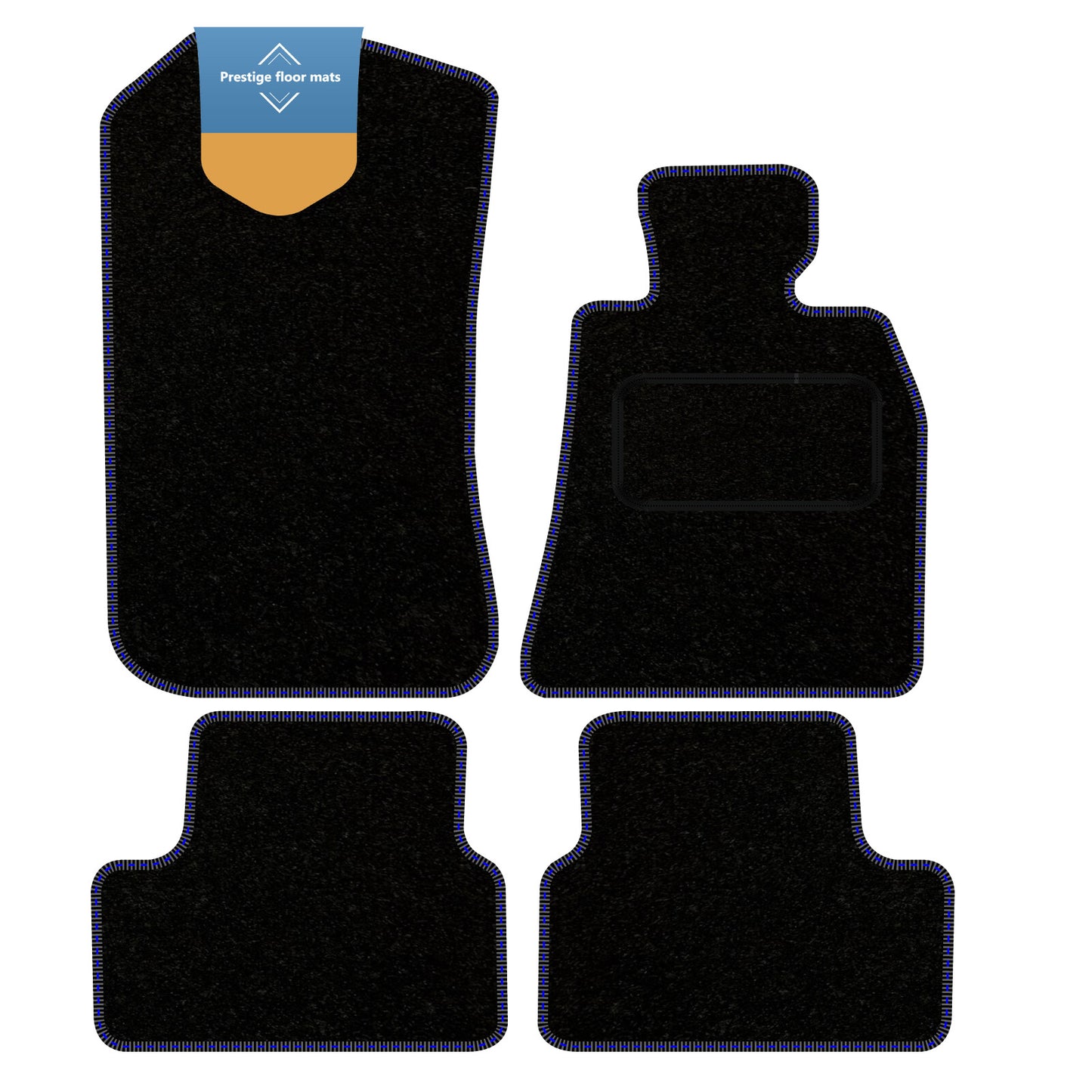 Fits BMW i4 2021 on Fully Tailored Car Floor Mat