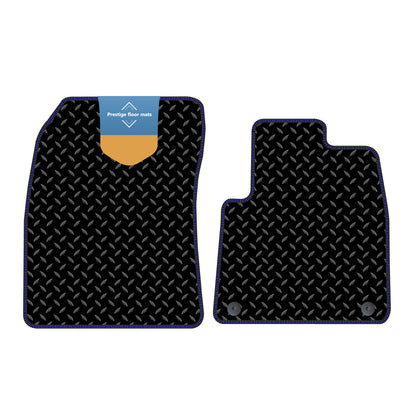 Fits Vauxhall Combo 2019 on Black 3mm Rubber with Coloured Stitch Edge