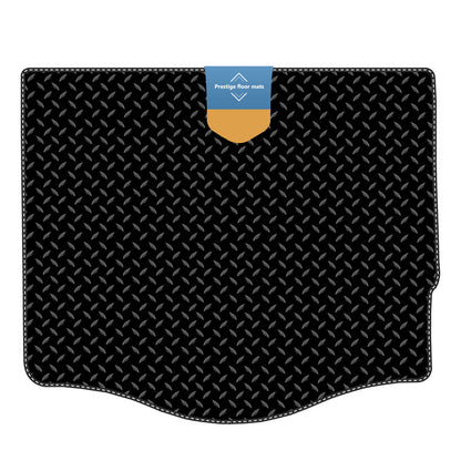 Fits Ford Focus Hatchback 2011-2018 Boot Mat in 3mm Rubber with Coloured Stitch