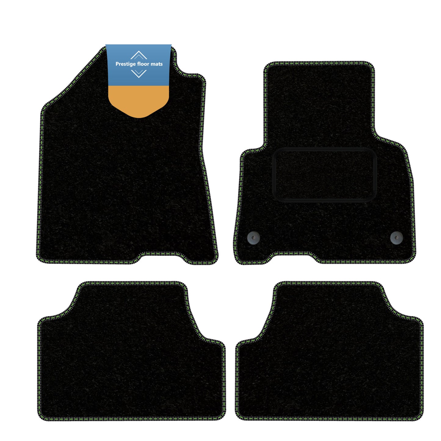 Fits Kia Soul EV 2020 on Fully Tailored Car Floor Mat