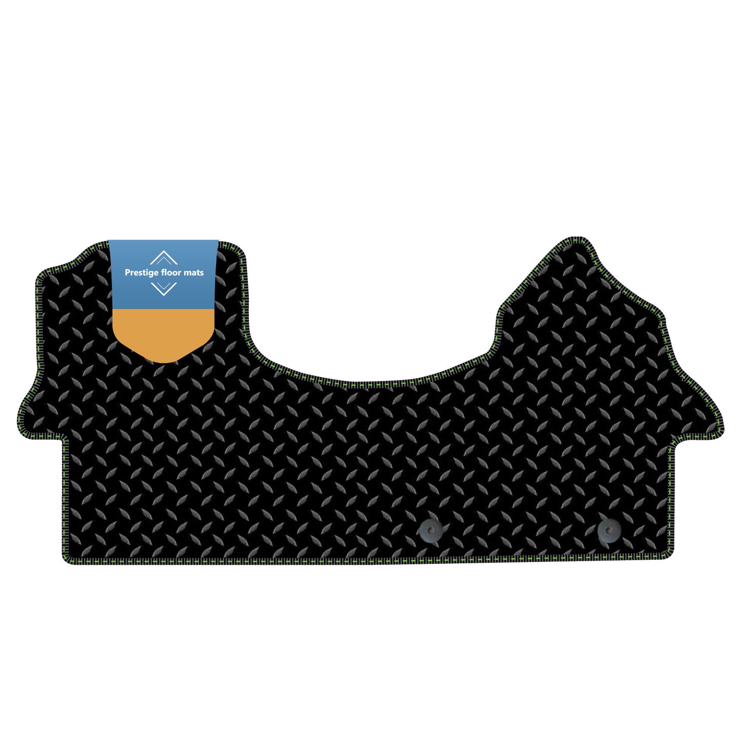 Fits Mercedes Benz Sprinter 2018 On Black 3mm Rubber with Coloured Stitch Edge