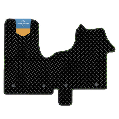 Fits Renault Traffic 2014 On Black 3mm Rubber with Coloured Stitch Edge