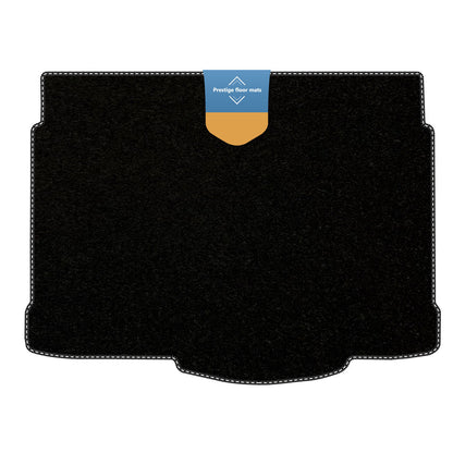 Fits Vauxhall Corsa D/E 2007-2019 Boot Mat Carpet with Coloured Stitch Edge