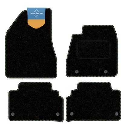 Fits Lexus RX400H 2003-2009 Black Carpet with Coloured Stitch Edge