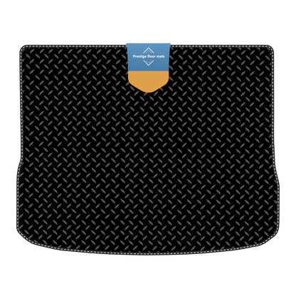 Fits Volkswagen Tiguan 2007-2016 Boot Mat in 3mm Rubber with Coloured Stitch