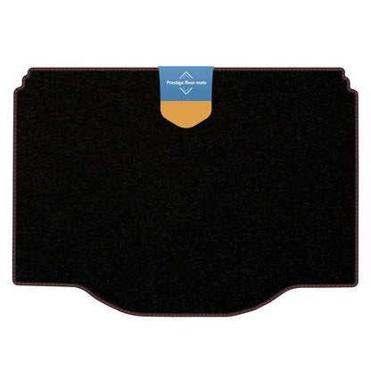 Fits Vauxhall Mokka 2012-2020 Boot Mat Black Carpet with Coloured Stitch Edge