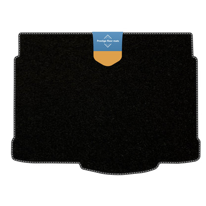 Fits Vauxhall Corsa D/E 2007-2019 Boot Mat Carpet with Coloured Stitch Edge