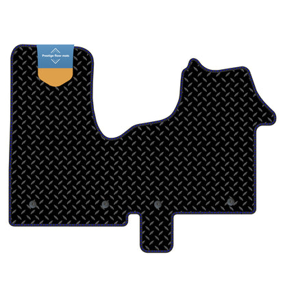 Fits Renault Traffic 2014 On Black 3mm Rubber with Coloured Stitch Edge