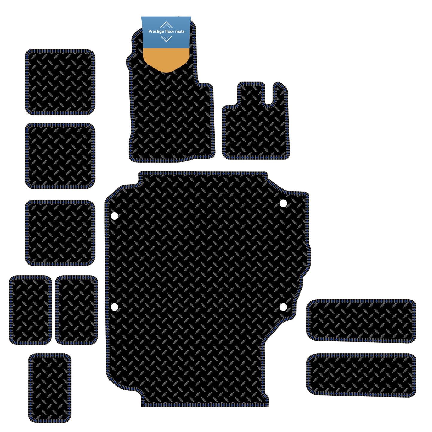 Fits LEVC TXE Full Set Mats Fully Tailored Car Floor Mat