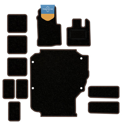 Fits LEVC TXE Full Set Mats Fully Tailored Car Floor Mat