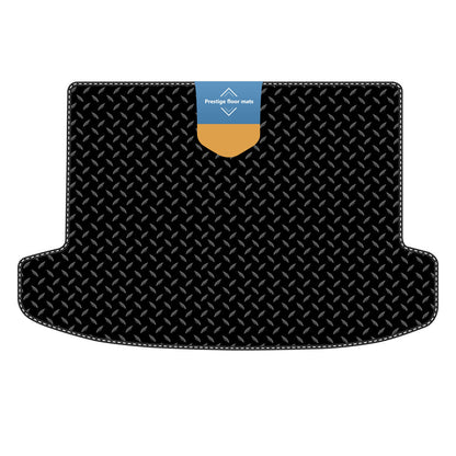 Fits Hyundai Tucson 2021 on Boot Mat in 3mm Rubber with Coloured Stitch Edge
