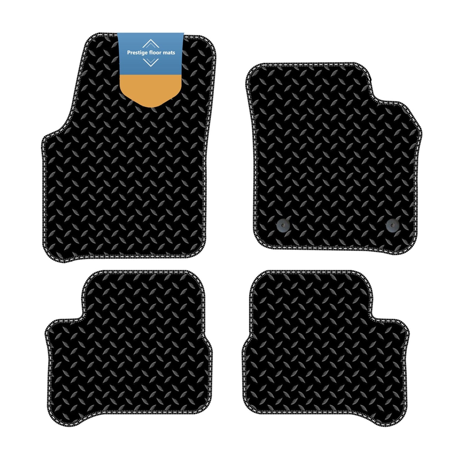 Fits Volkswagen E-UP 2013-2024 Fully Tailored Floor Mat Set