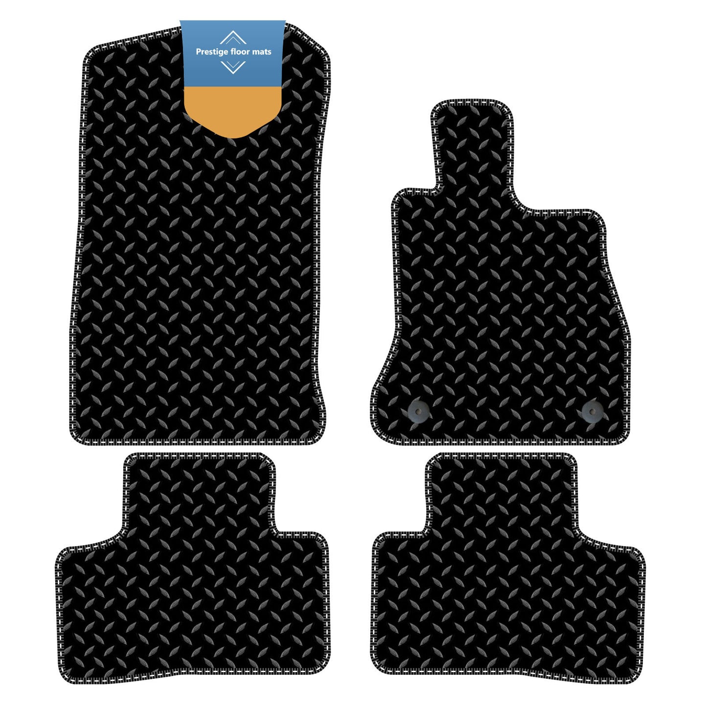 Fits Mercedes Benz GLC MHEV 2022 on Fully Tailored Car Floor Mat