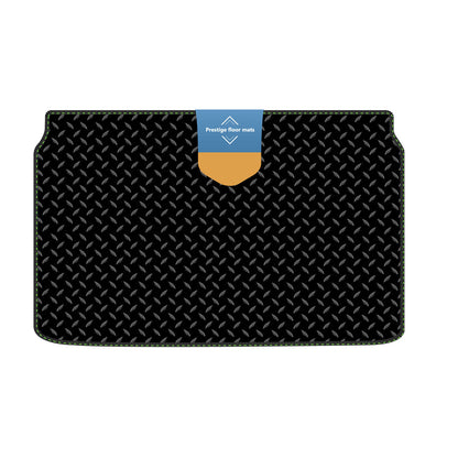 Fits Vauxhall Corsa-e 2020 on Boot Mat in 3mm Rubber with Coloured Stitch Edge