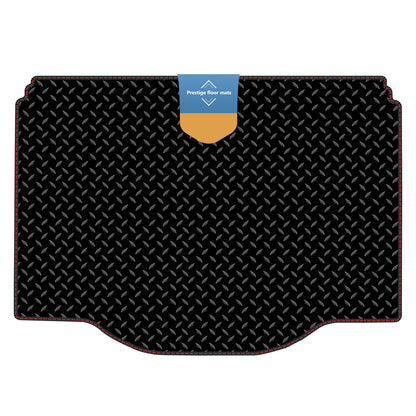 Fits Vauxhall Mokka 2012-2020 Boot Mat in 3mm Rubber with Coloured Stitch Edge
