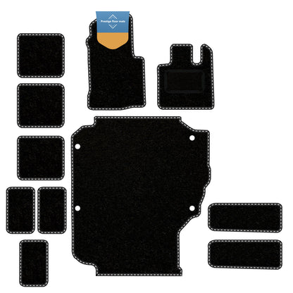 Fits LEVC TXE Full Set Mats Fully Tailored Car Floor Mat