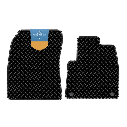 Fits Vauxhall Combo 2019 on Black 3mm Rubber with Coloured Stitch Edge