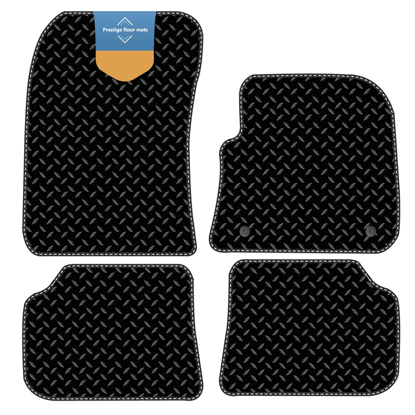 Fits Fiat 600 2023 onwards Fully Tailored Floor Mat Set