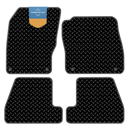 Fits Ford Focus 2015-2018 3mm Rubber with Coloured Stitch Edge