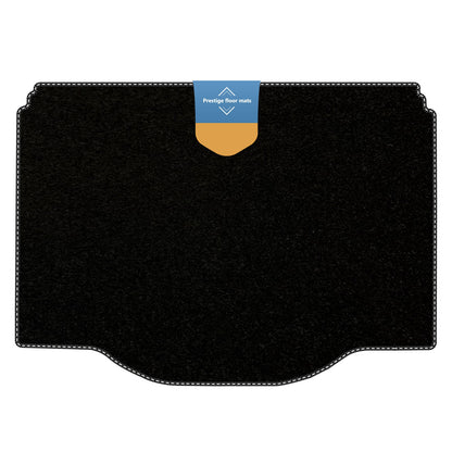 Fits Vauxhall Mokka 2012-2020 Boot Mat Black Carpet with Coloured Stitch Edge