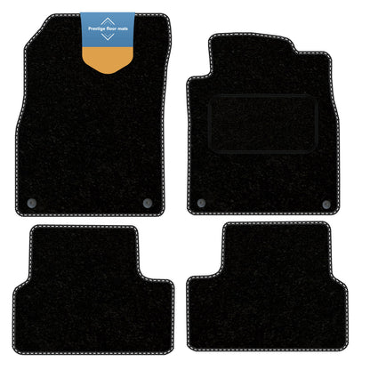 Fits Vauxhall Astra J 2010-2015 with 310mm Clip Space with Coloured Stitch Edge