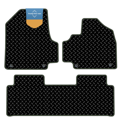 Fits Hyundai Ioniq 5 Fixed Console 2021 on 3mm Rubber with Coloured Stitch Edge