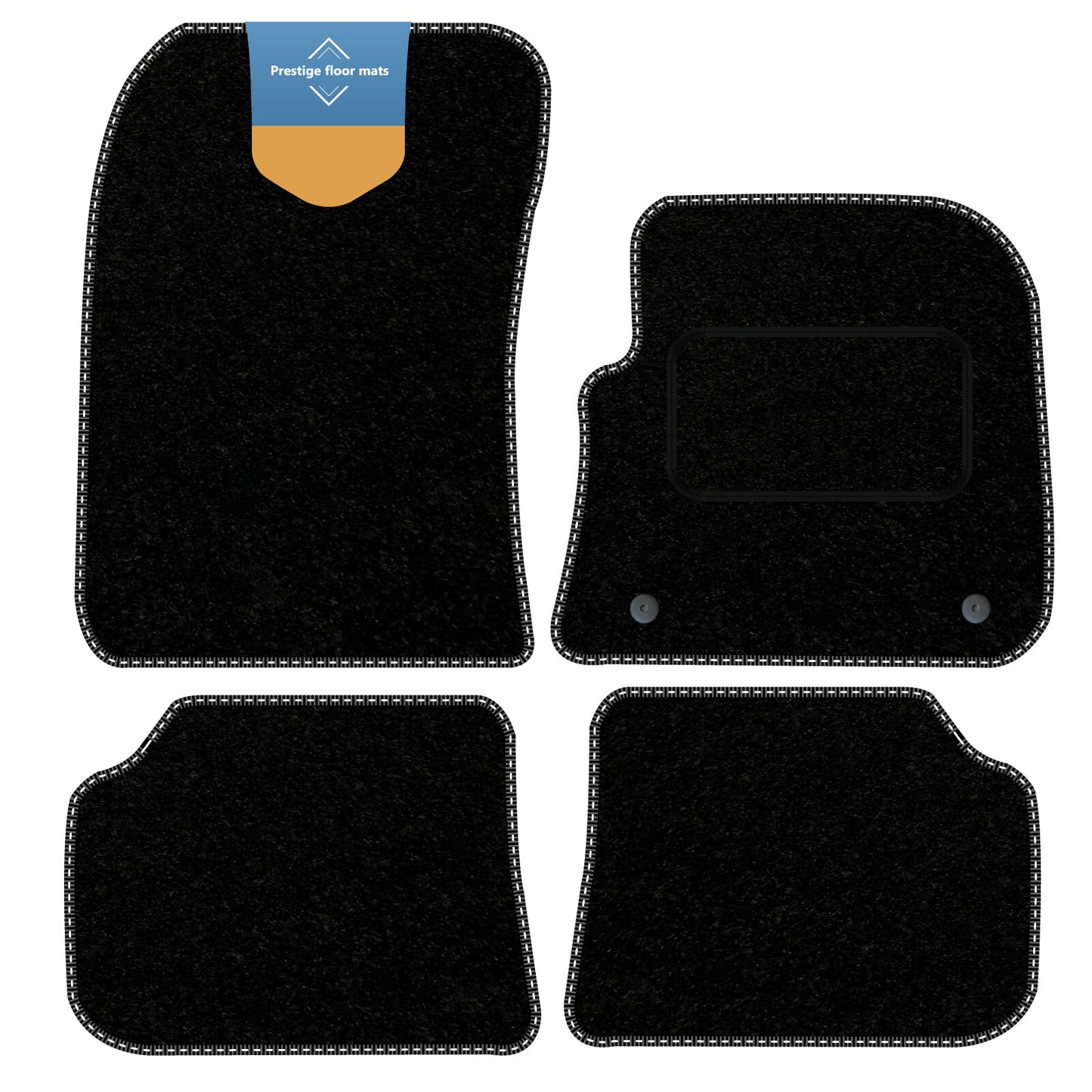 Fits Fiat 600 2023 onwards Fully Tailored Floor Mat Set