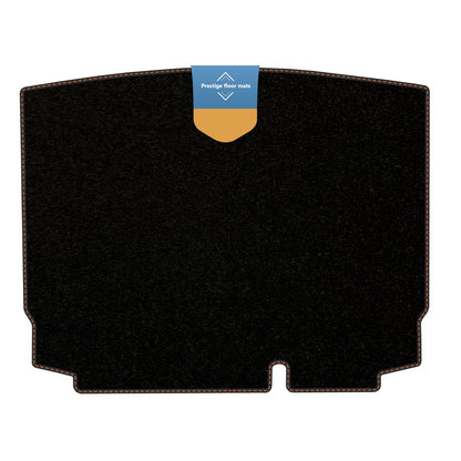 Fits Volkswagen Golf 6 2008-2013 Boot Mat Black Carpet with Coloured Stitch Edge