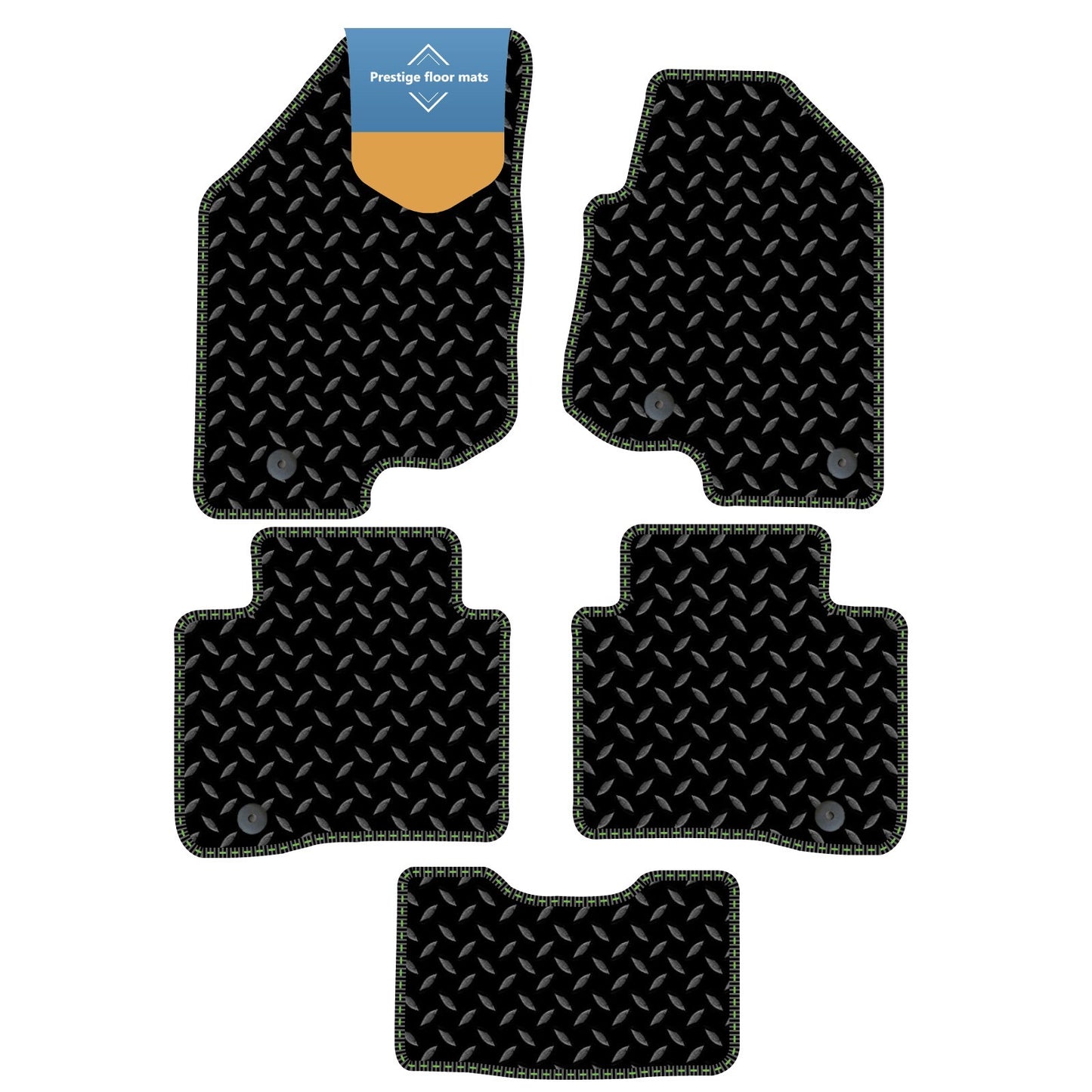 Fits Sssangyong Korando E-Motive 2021 onwards Fully Tailored Floor Mat Set