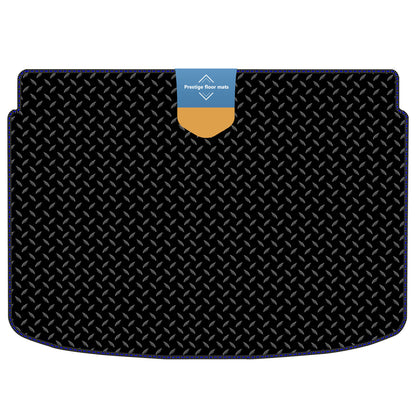 Fits Audi A1 2010-2018 Lower Boot Mat in 3mm Rubber with Coloured Stitch Edge