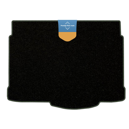 Fits Vauxhall Corsa D/E 2007-2019 Boot Mat Carpet with Coloured Stitch Edge
