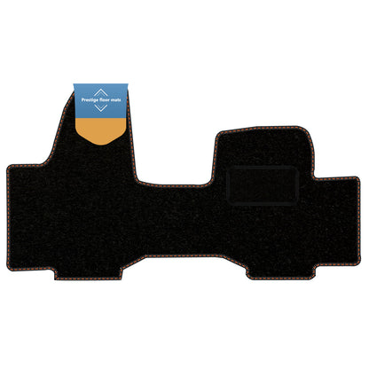 Fits Maxus E Deliver 3 2020 on  Black Carpet with Coloured Stitch Edge