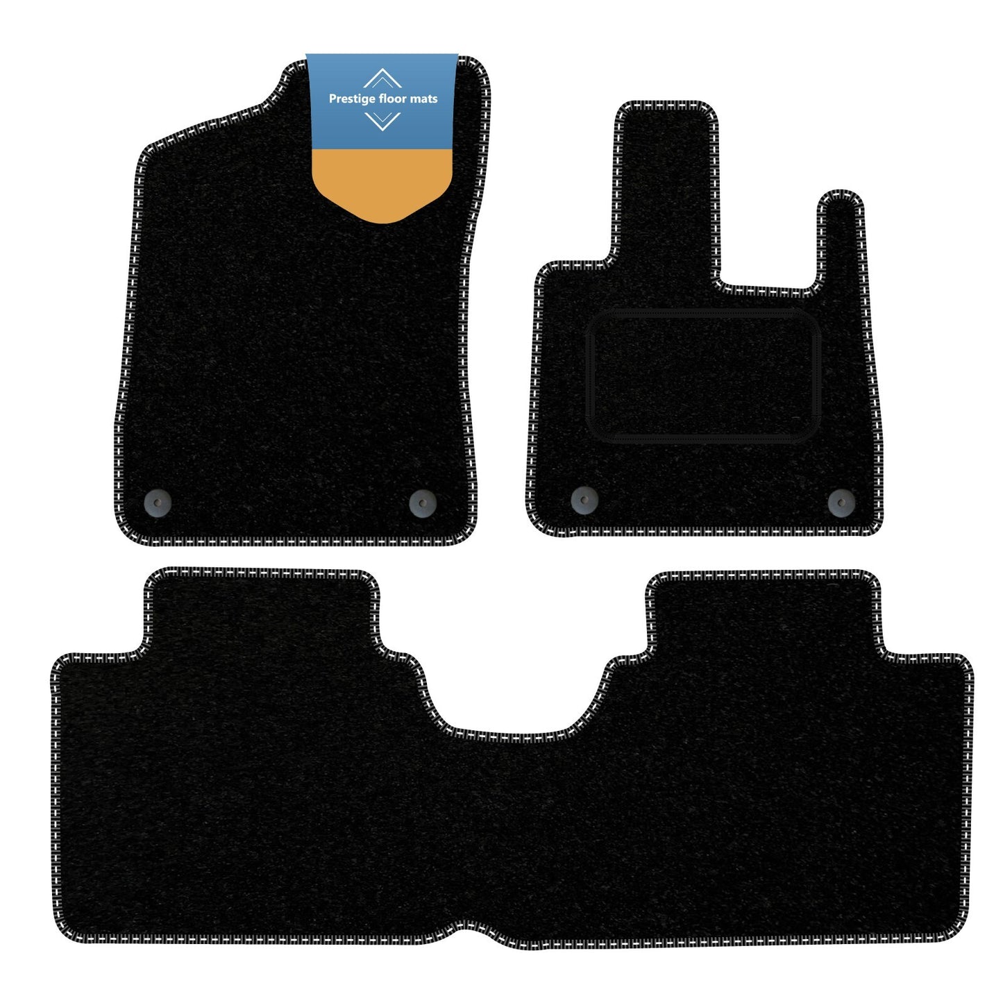 Fits Smart Hashtag 3 2024 onwards Fully Tailored Floor Mat Set