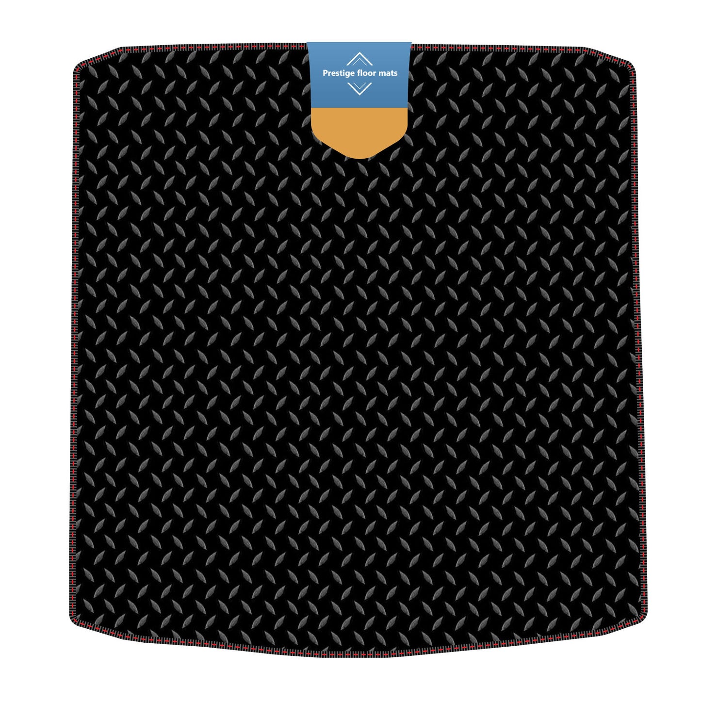 Fits Skoda Octavia Hatch 2008-2013 Boot Mat in 3mm Rubber with Coloured Stitch