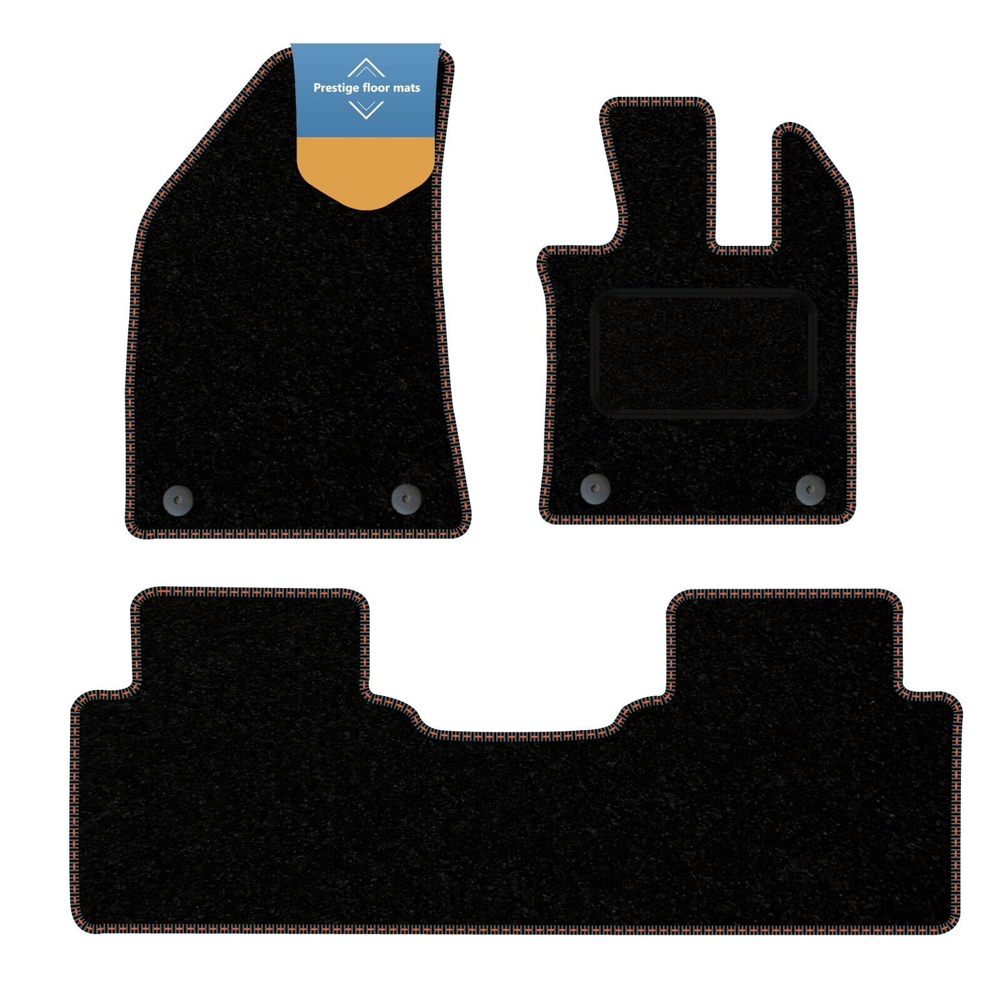 Fits MG Motors UK HS Manual 2024 onwards 3 Piece Fully Tailored Floor Mat Set