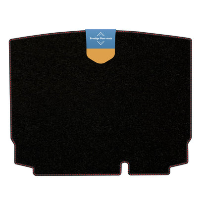 Fits Volkswagen Golf 6 2008-2013 Boot Mat Black Carpet with Coloured Stitch Edge