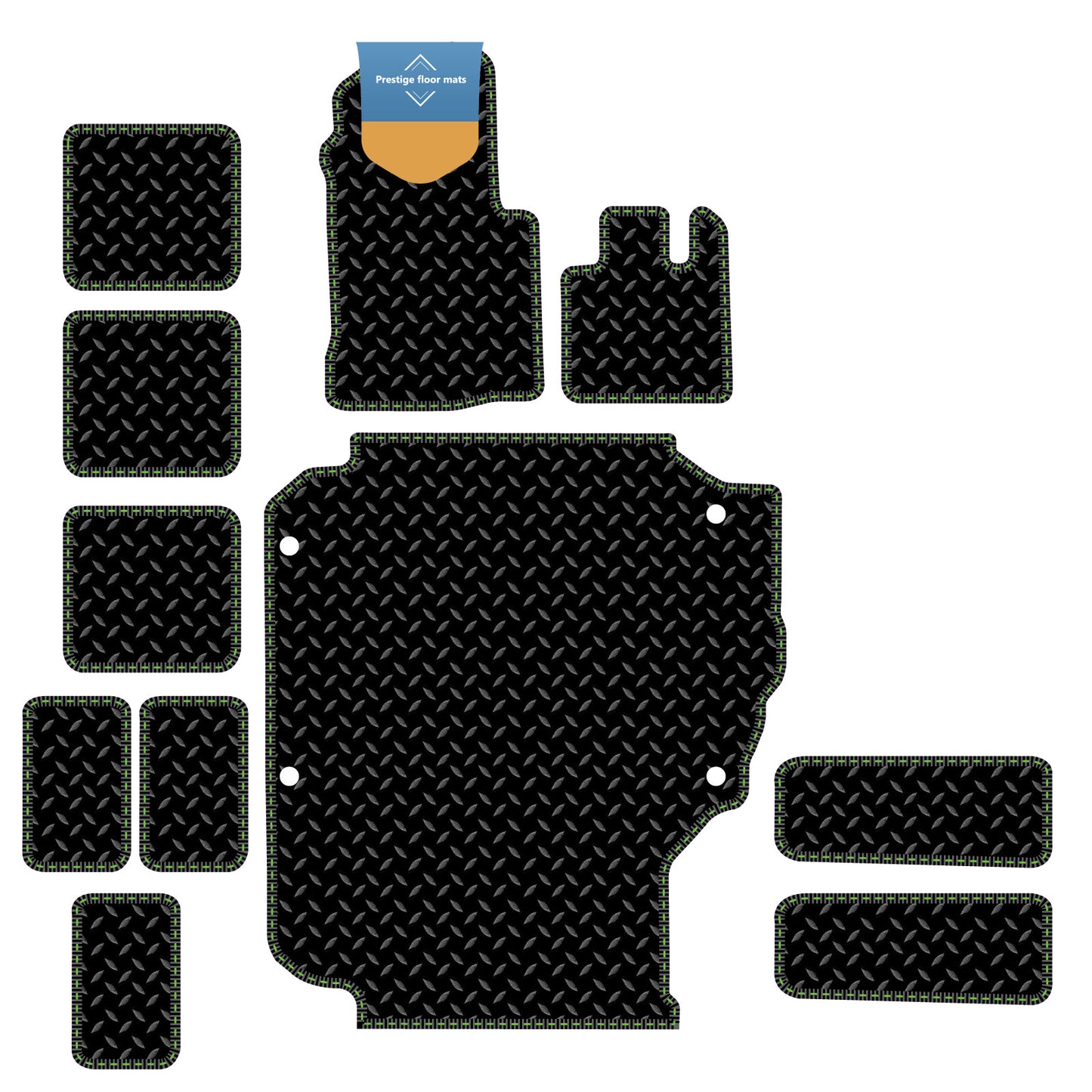 Fits LEVC TXE Full Set Mats Fully Tailored Car Floor Mat