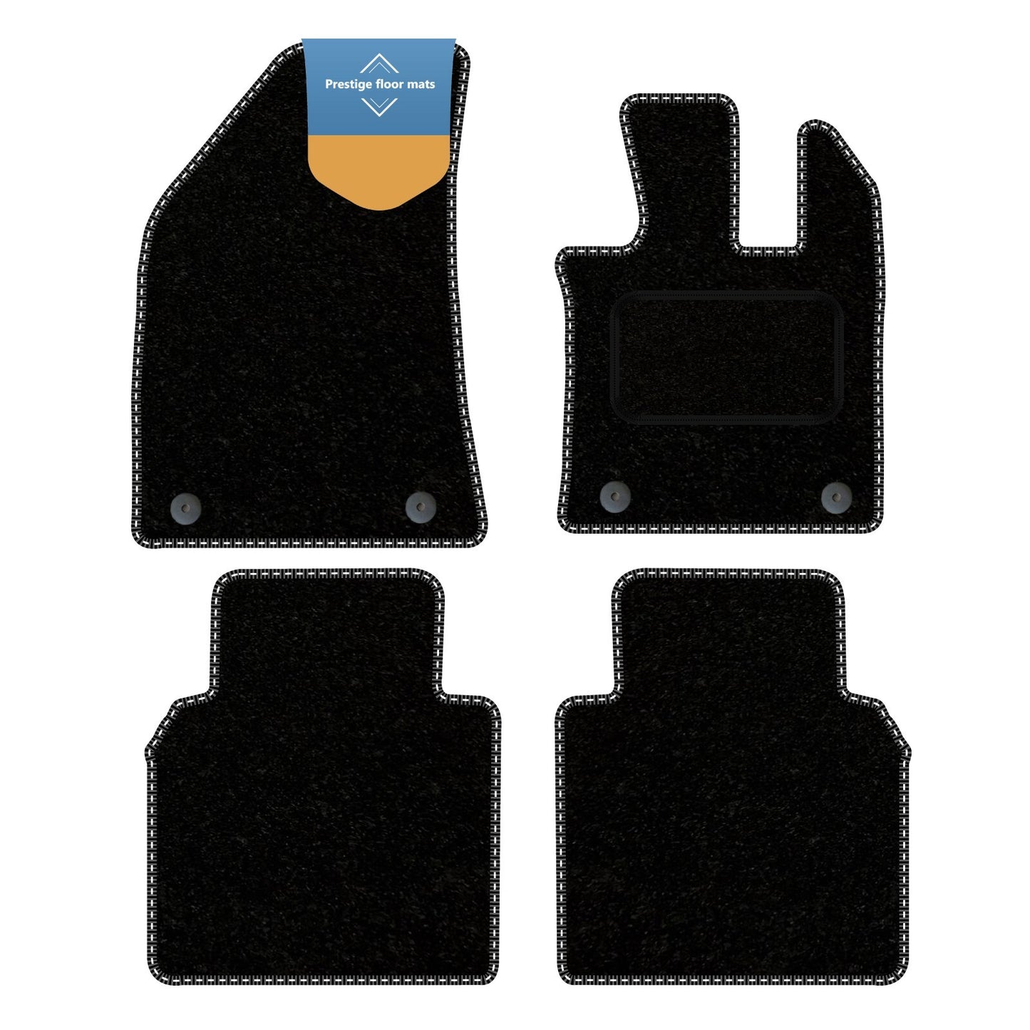 Fits MG Motors UK HS Manual 2024 onwards 4 Piece Fully Tailored Floor Mat Set