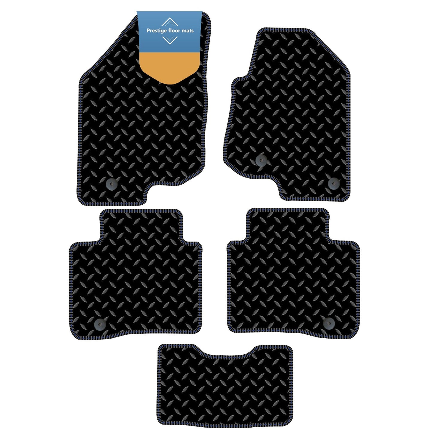 Fits Sssangyong Korando E-Motive 2021 onwards Fully Tailored Floor Mat Set