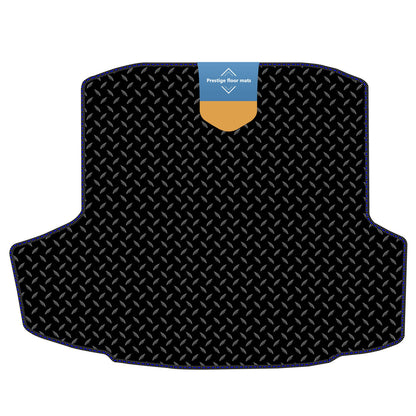 Fits Skoda Octavia 2013-2020 Hatch Boot Mat in 3mm Rubber with Coloured Stitch