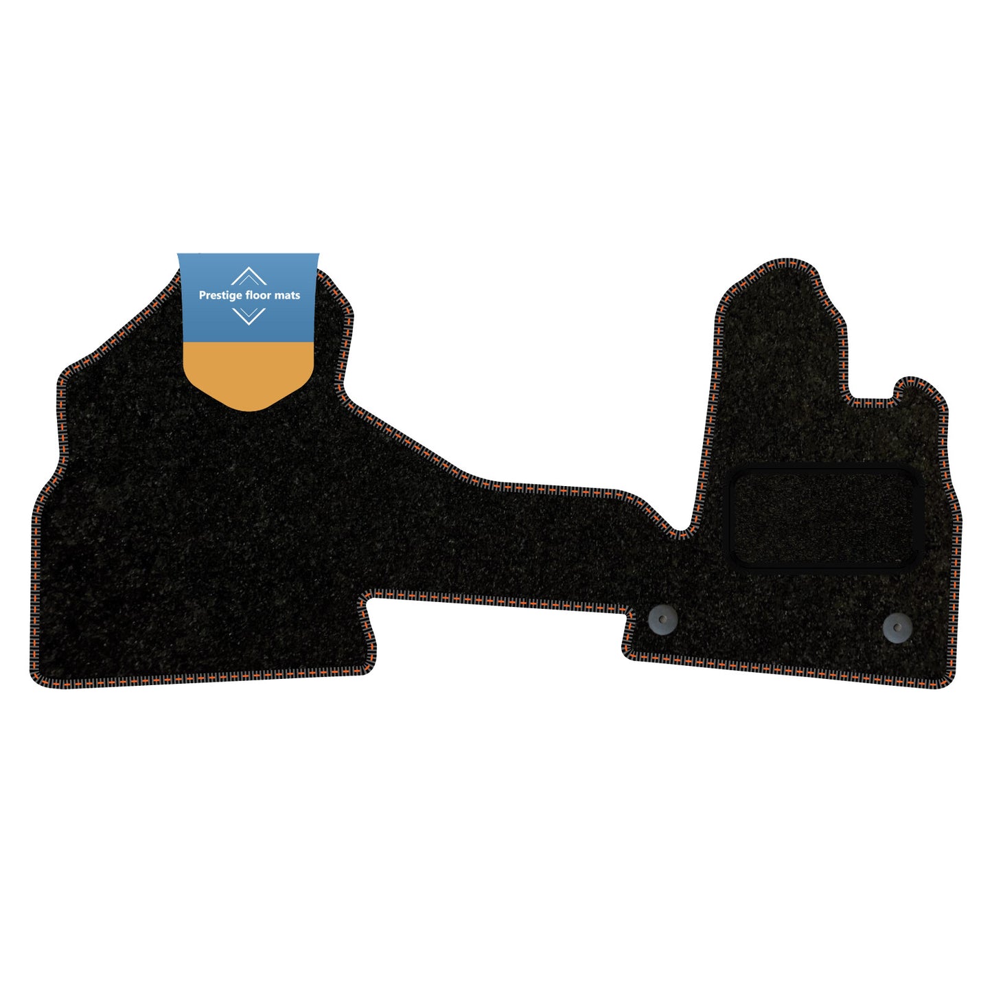 Fits Citroen Berlingo Van 2008-2018 Multiflex Carpet with Coloured Stitch Edge