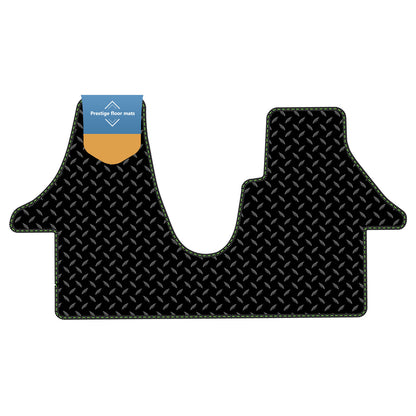 Fits Volkswagen T5 2003-2015 Black 3mm Rubber with Coloured Stitch Edge