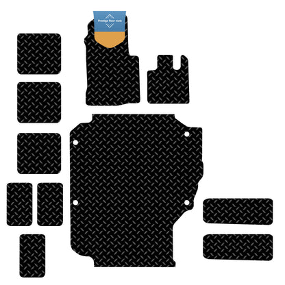 Fits LEVC TXE Full Set Mats Fully Tailored Car Floor Mat